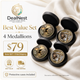 4 Medallions - Best Value Set + Free Shipping