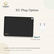 DealNest conductive grounding mat with EU Type F regional grounding plug